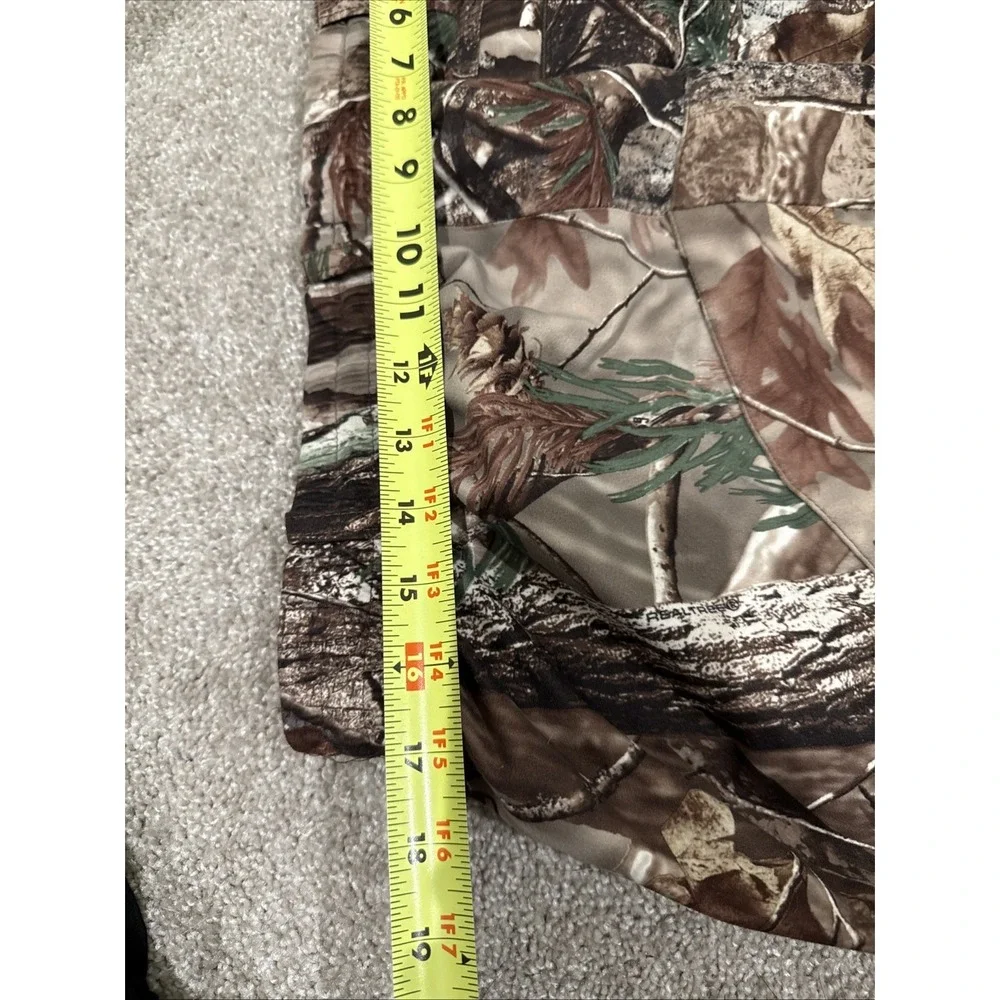 CABELAS REALTREE CAMO DRY PLUS WEATHER PROOF SCENT BLOCKER PANTS XL REG STRETCH
